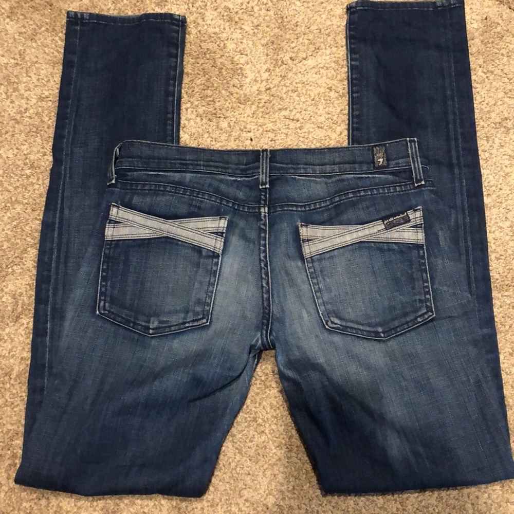 7 for all man kind jeans straight leg